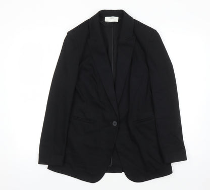 Marks and Spencer Women's Black Blazer Size 12 Regular