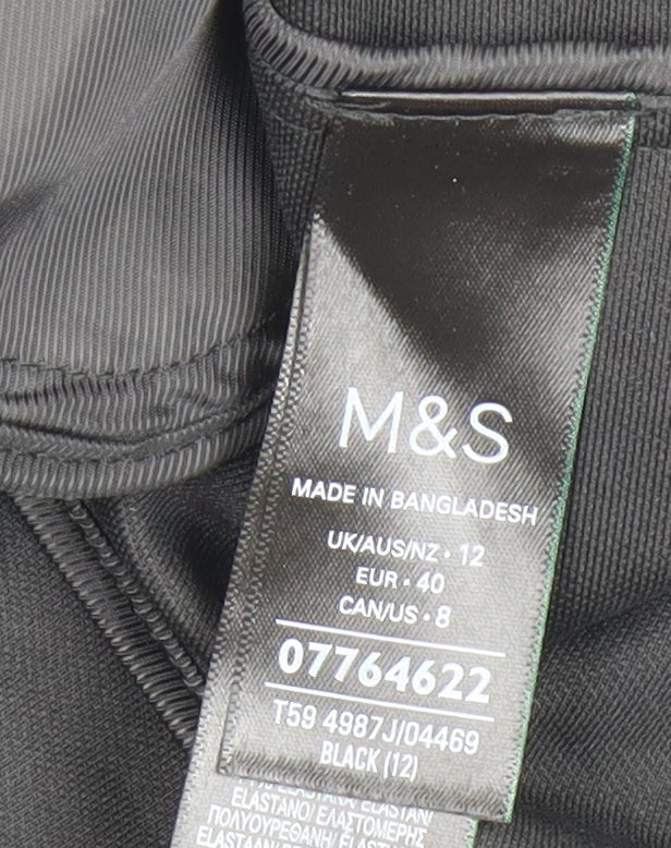 Marks and Spencer Women's Black Blazer Size 12 Regular