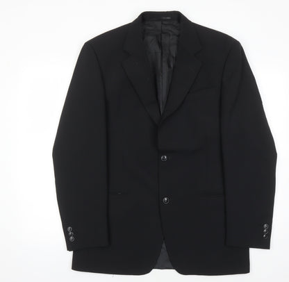 Mens UK Size 38 Farah Regular Black Suit Jacket