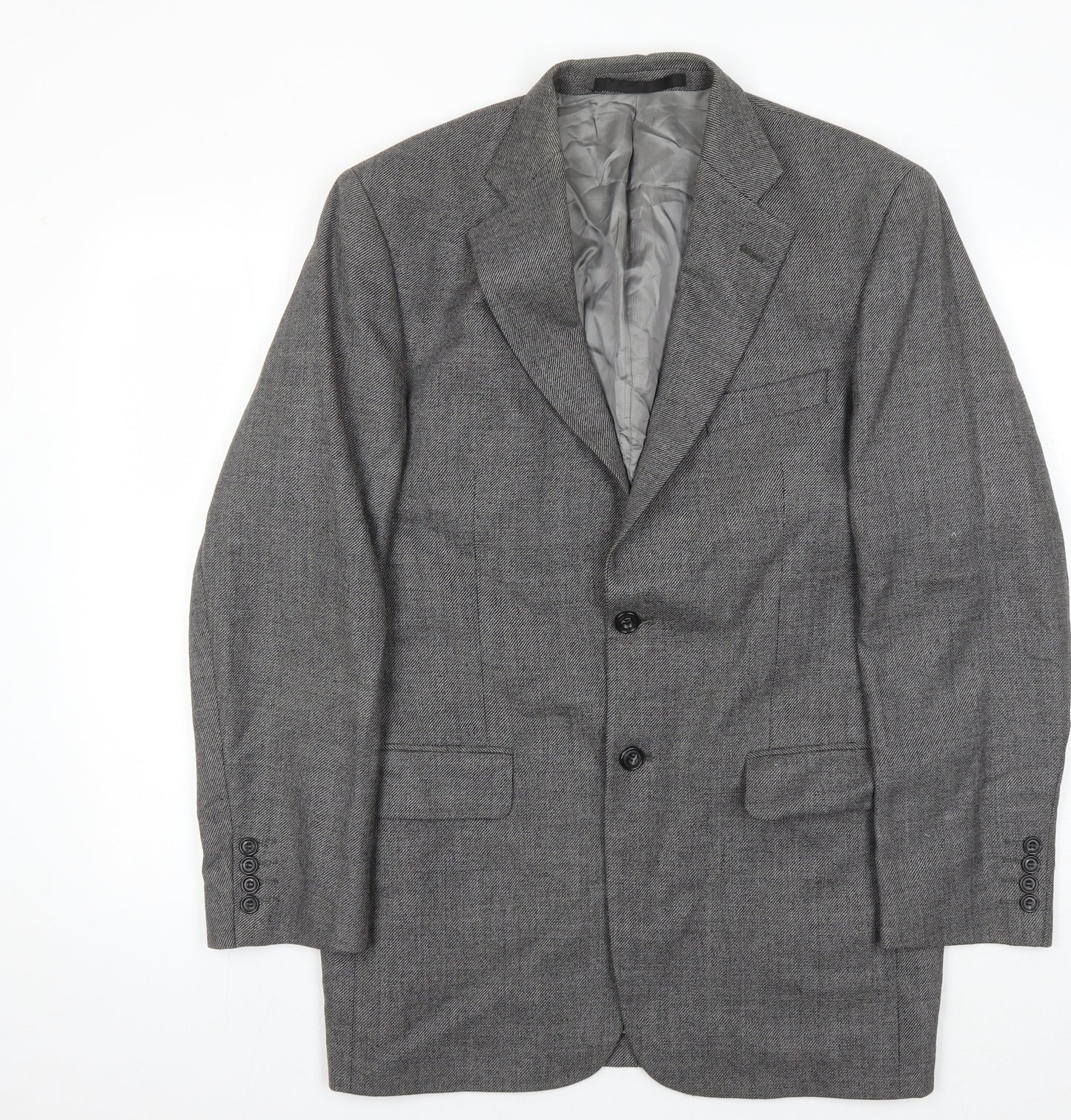 Mens UK Size 38 Marks and Spencer Regular Grey Suit Jacket