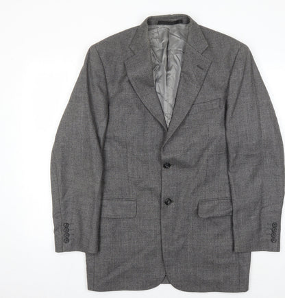 Mens UK Size 38 Marks and Spencer Regular Grey Suit Jacket