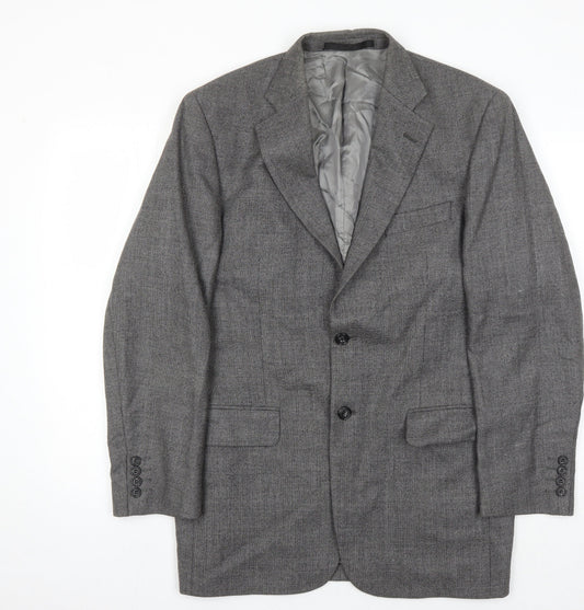 Mens UK Size 38 Marks and Spencer Regular Grey Suit Jacket