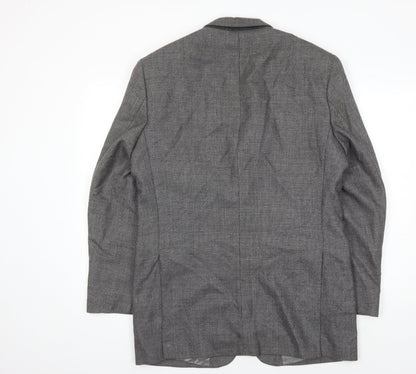 Mens UK Size 38 Marks and Spencer Regular Grey Suit Jacket