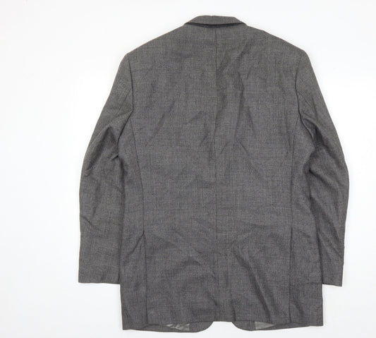 Mens UK Size 38 Marks and Spencer Regular Grey Suit Jacket