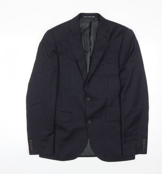 Mens UK Size 38 NEXT Regular Black Suit Jacket