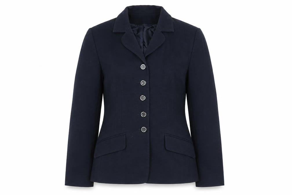 Richards Women's Blue Suit Jacket Size 12 Classic Fit