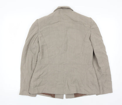 Richards Women's Beige Blazer Size 12 Business Wear