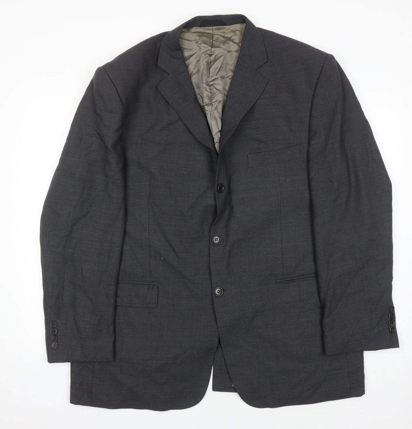 Mens UK Size 46 Marks and Spencer Regular Grey Suit Jacket