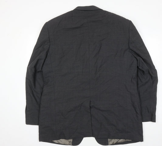 Mens UK Size 46 Marks and Spencer Regular Grey Suit Jacket