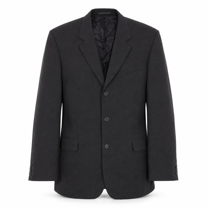 Mens UK Size 46 Jonathan Adams Regular Black Suit Jacket