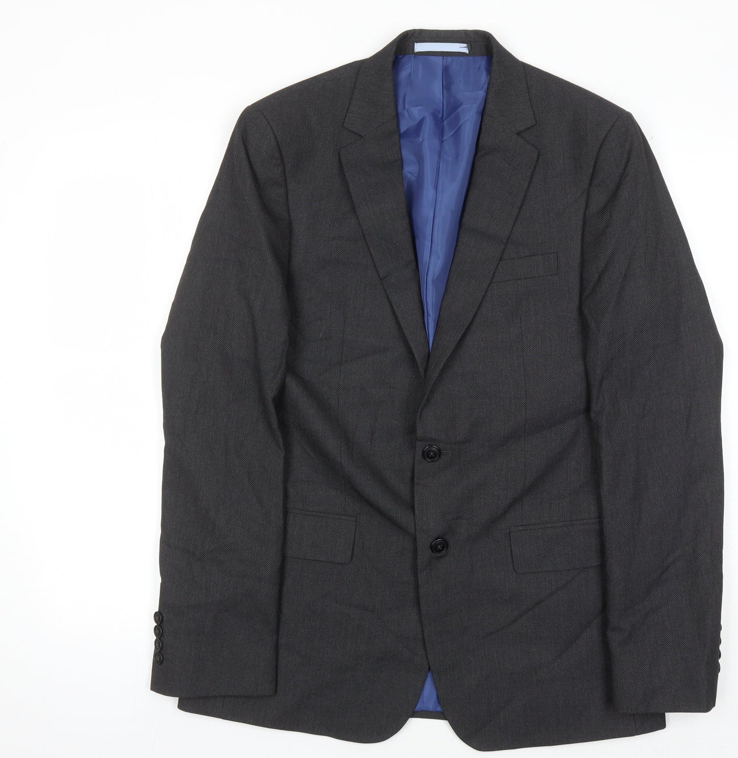 Mens UK Size 40 Marks and Spencer Regular Grey Suit Jacket