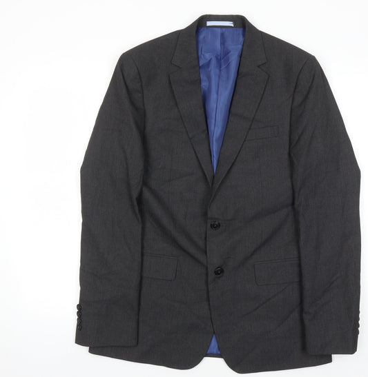 Mens UK Size 40 Marks and Spencer Regular Grey Suit Jacket