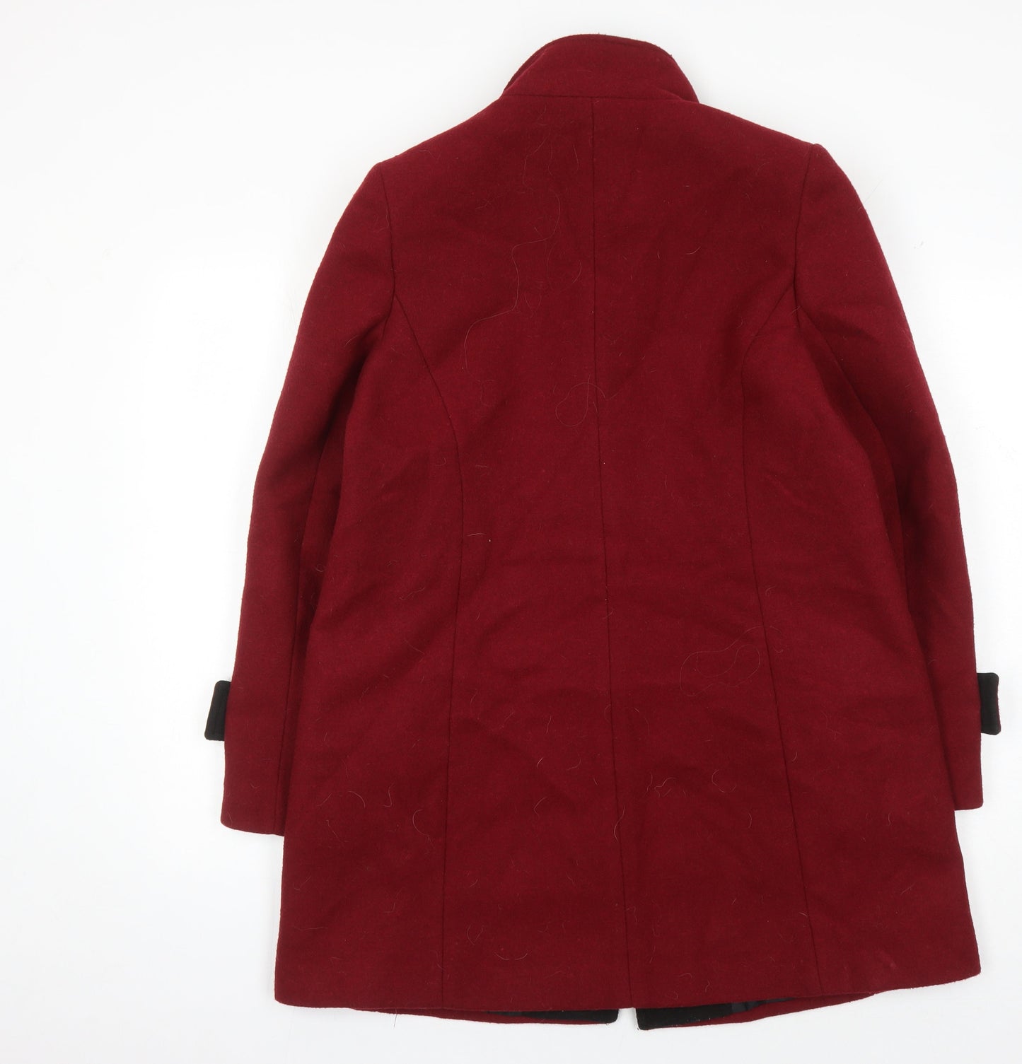Womens UK Size 12 Kesta Red Overcoat