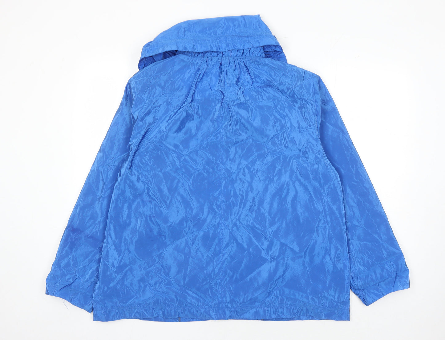 Lakeland Women's Blue Jacket Size 16 Mid-Length Hooded