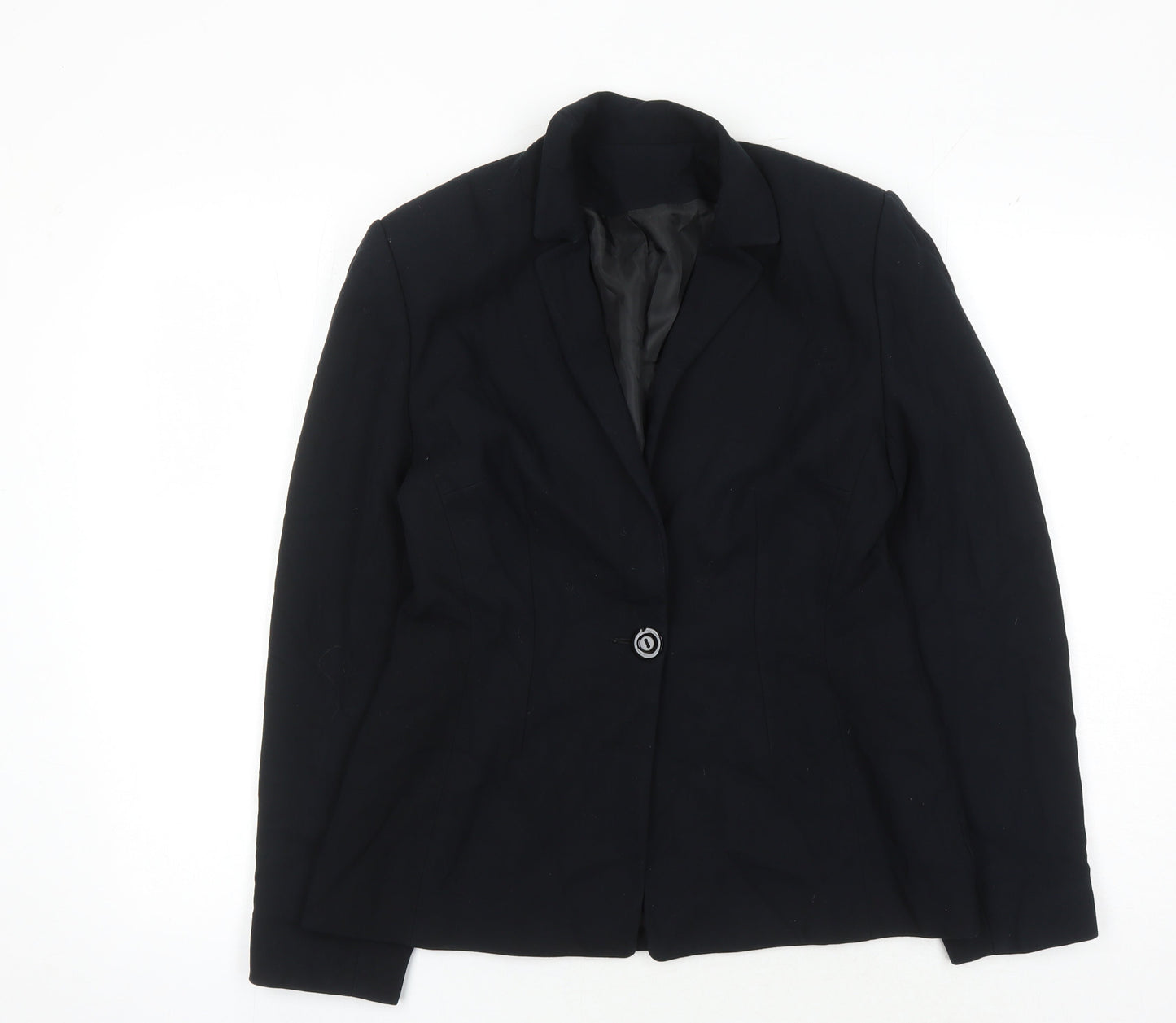 Womens UK Size 12 Richards Regular Black Suit Jacket