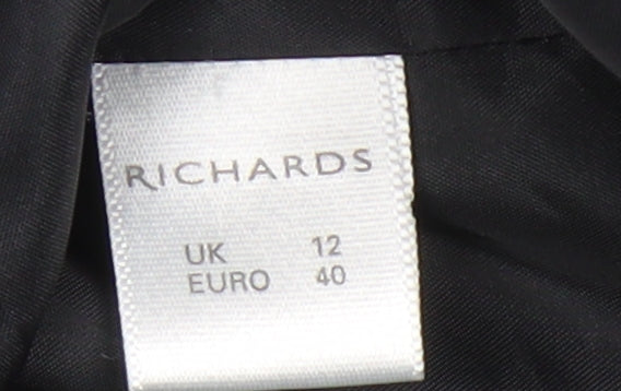 Womens UK Size 12 Richards Regular Black Suit Jacket