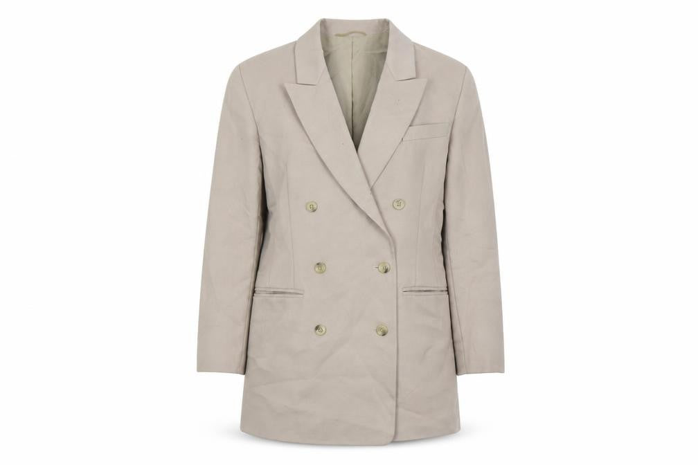 Womens UK Size 10 Marks and Spencer Regular Beige Blazer