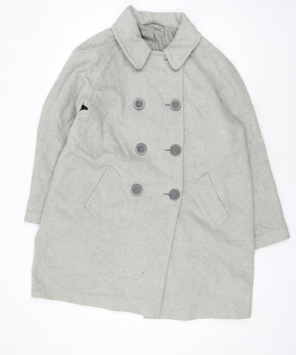 Womens UK Size 16 Cotswold Collections Grey Pea Coat