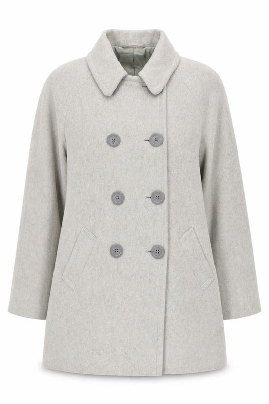 Womens UK Size 16 Cotswold Collections Grey Pea Coat