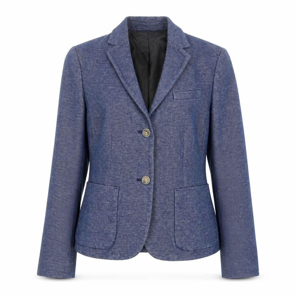 Womens UK Size 10 Gap Regular Blue Blazer