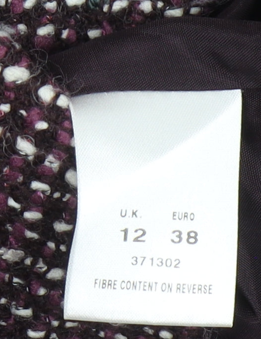 Womens UK Size 12 Alex & Co Regular Multicoloured Blazer