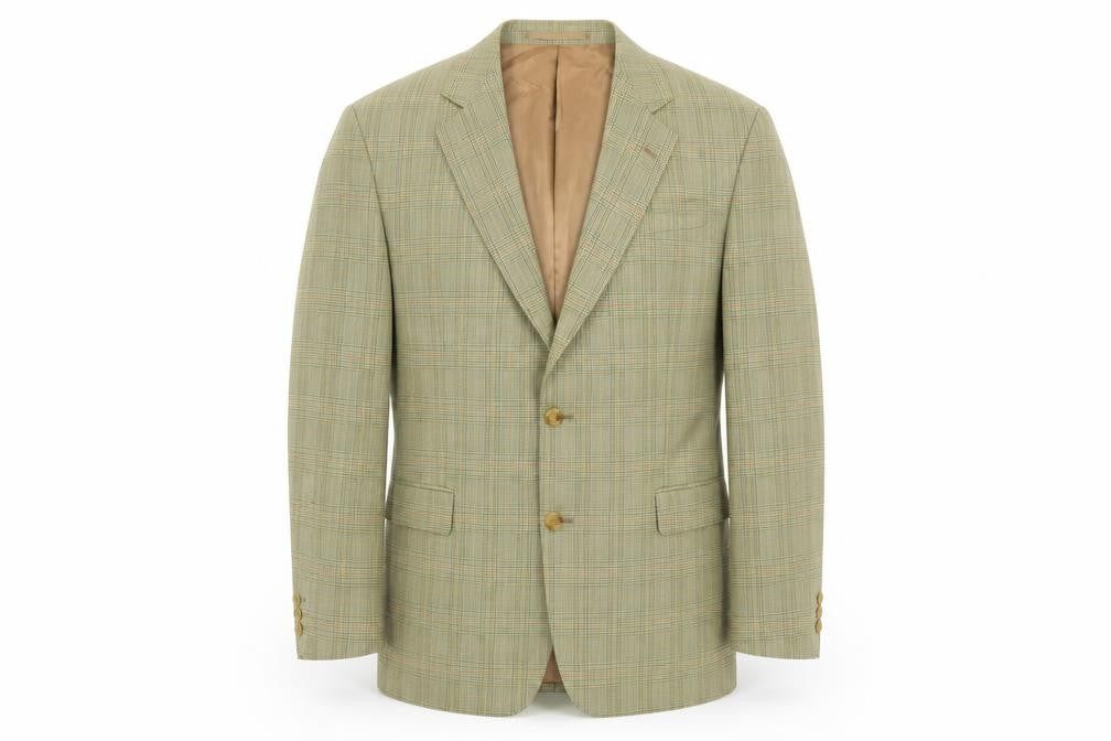 Mens UK Size 44 Austin Reed Regular Beige Suit Jacket