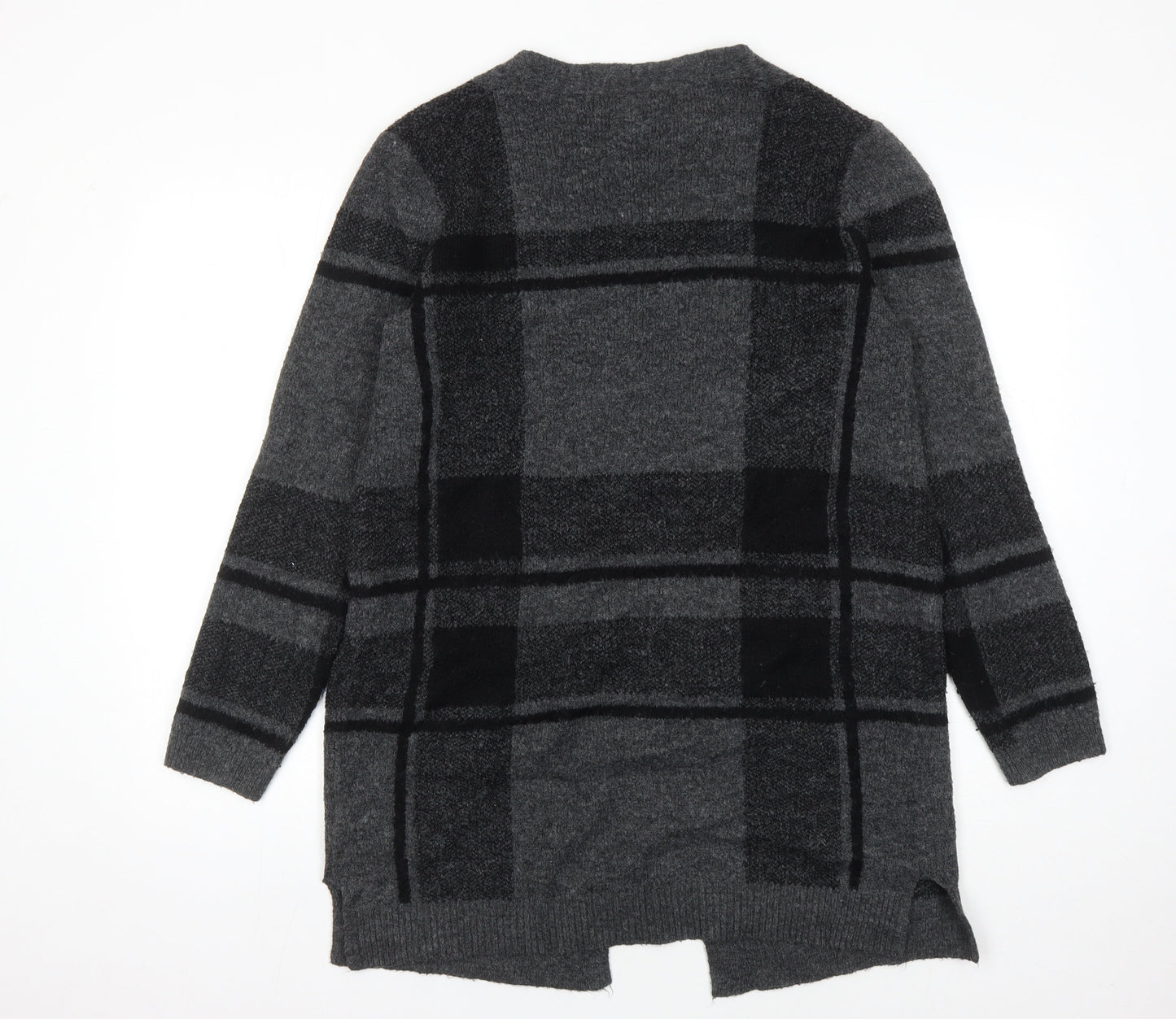 Womens UK Size M Old Navy Grey Cardigan Jumper