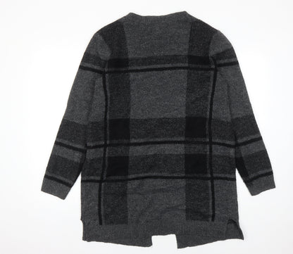 Womens UK Size M Old Navy Grey Cardigan Jumper