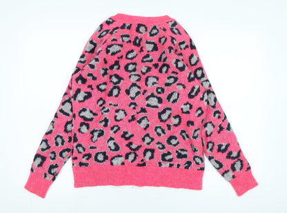 Womens UK Size 8 By Henry Holland Pink Jumper Jumper