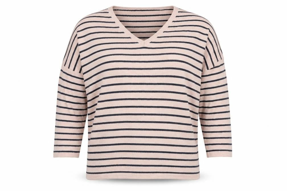 Womens UK Size S Saint Tropez Pink Pullover Jumper