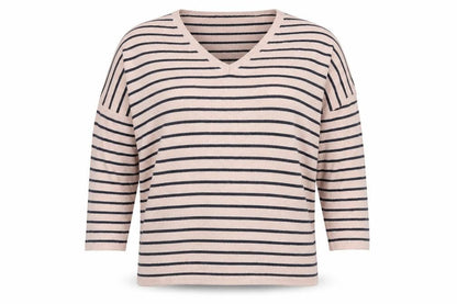 Womens UK Size S Saint Tropez Pink Pullover Jumper