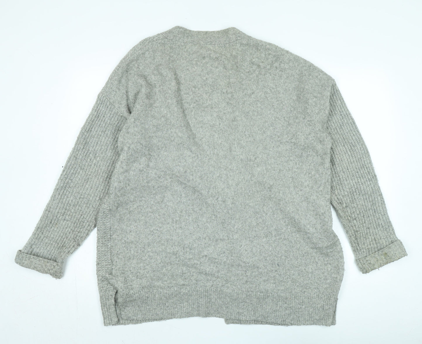 Womens UK Size M Gap Grey Cardigan Jumper