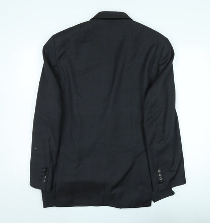 Austin Reed Men's Black Blazer 40 Regular Formal