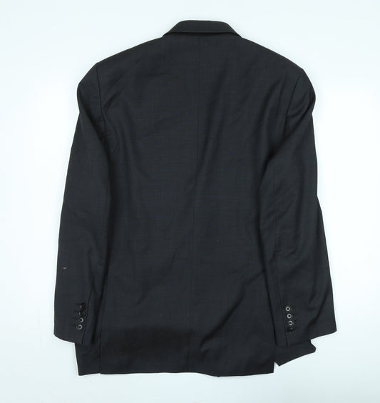 Austin Reed Men's Black Blazer 40 Regular Formal