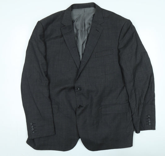 Mens UK Size 48 Marks and Spencer Regular Grey Suit Jacket