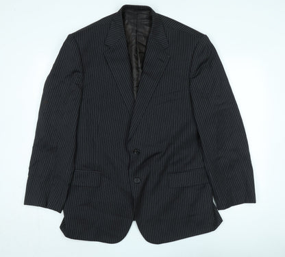 Mens UK Size 44 Marks and Spencer Regular Black Suit Jacket