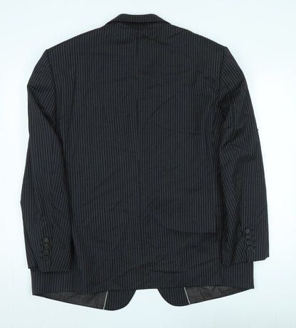 Mens UK Size 44 Marks and Spencer Regular Black Suit Jacket