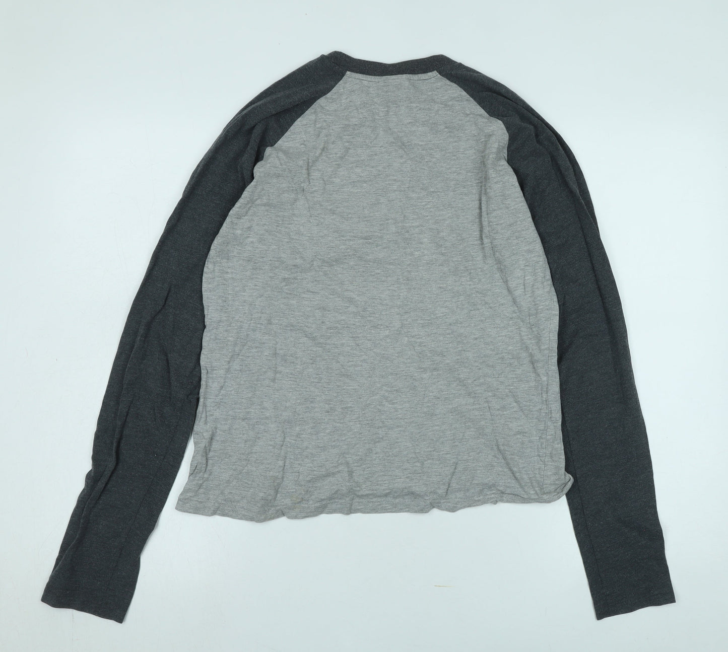 Bench Boys Grey Long Sleeve T-Shirt Size S Casual Wear