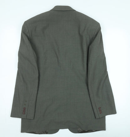 Mens UK Size 40 Marks and Spencer Regular Grey Suit Jacket