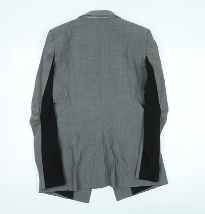 Bastyan Women's Grey Suit Jacket, Size 10, Classic Business Wear