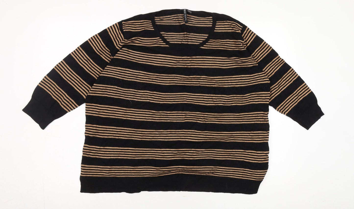 Womens UK Size 20/22 Capsule Black Jumper Jumper