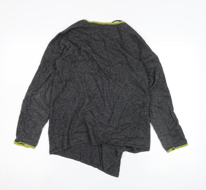 Womens UK Size S Benedetta B. Grey Cardigan Jumper