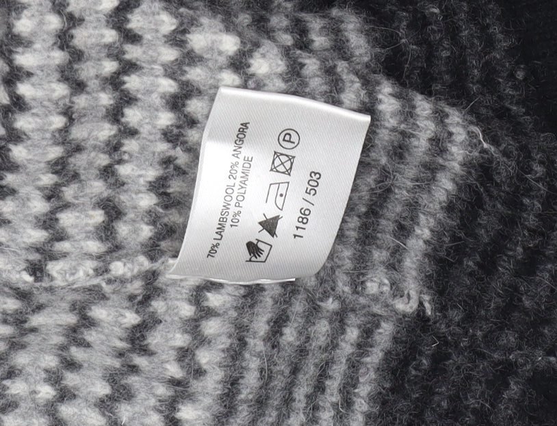 Womens UK Size 10 EAST Grey Cardigan Jumper