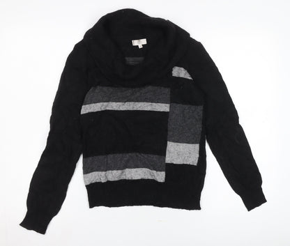 Womens UK Size S CC Black Pullover Jumper