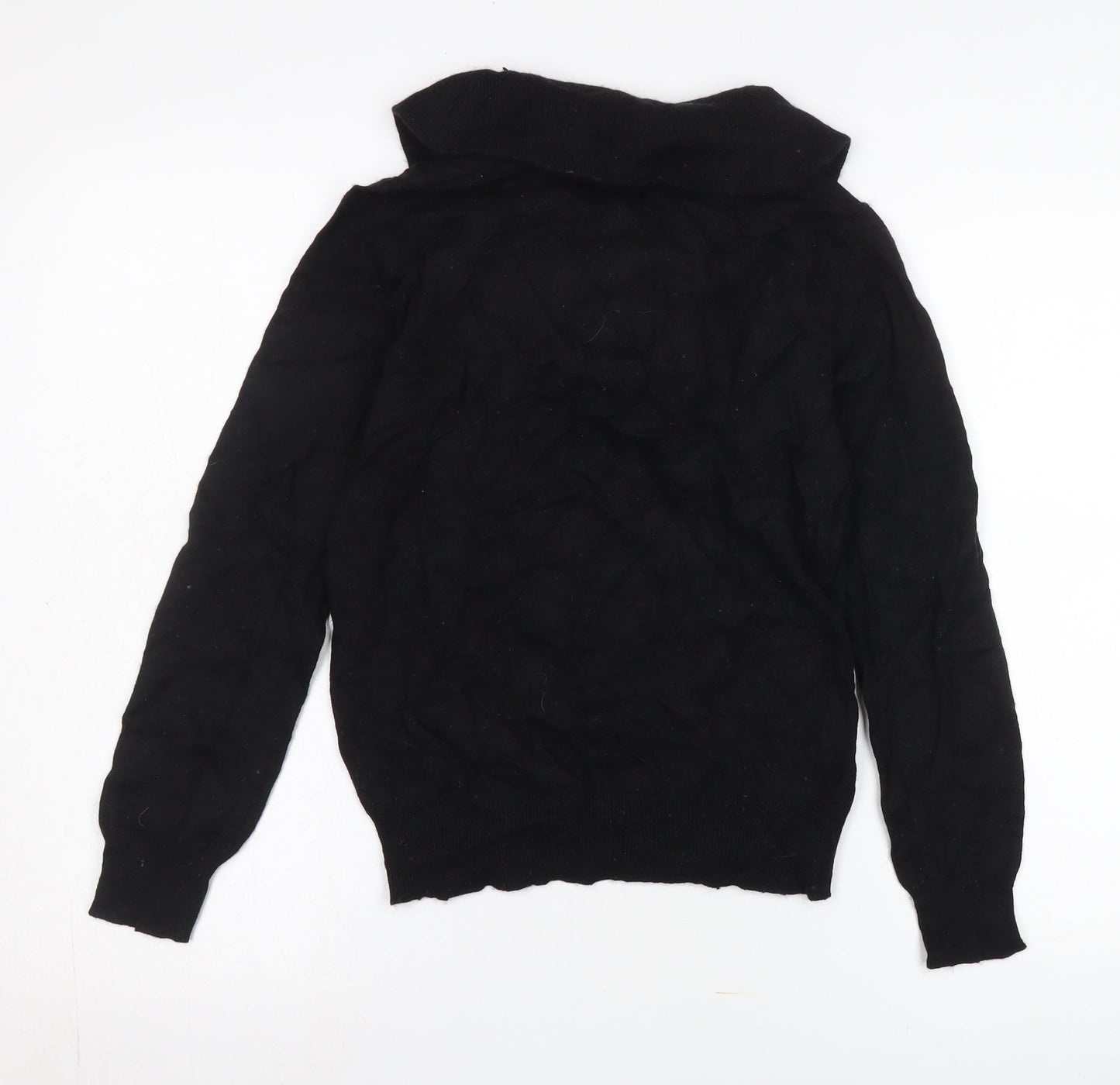 Womens UK Size S CC Black Pullover Jumper
