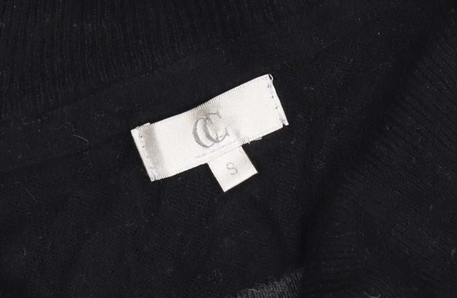 Womens UK Size S CC Black Pullover Jumper