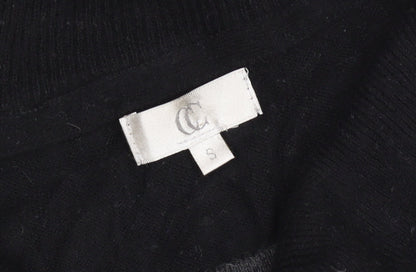 Womens UK Size S CC Black Pullover Jumper