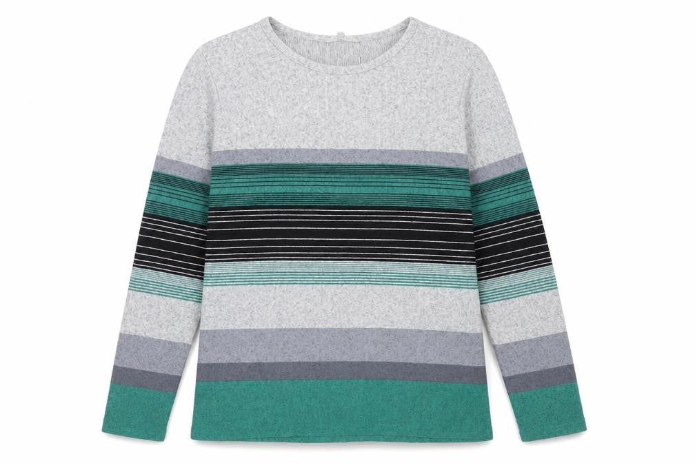Womens UK Size M Pebble Bay Multicoloured Pullover Jumper