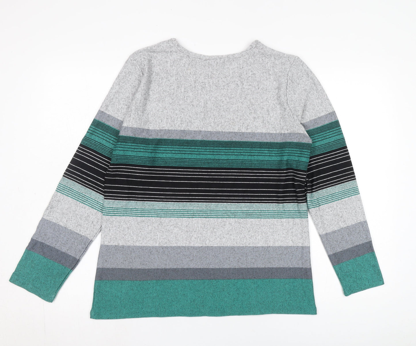Womens UK Size M Pebble Bay Multicoloured Pullover Jumper