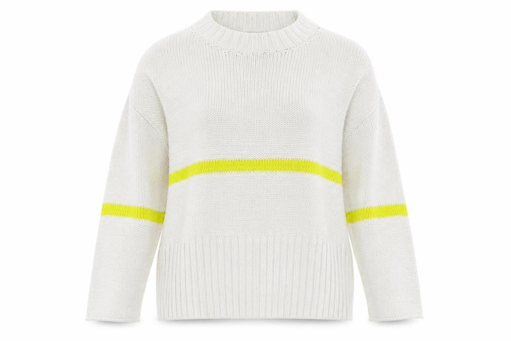 Womens UK Size 10 Topshop Ivory Pullover Jumper